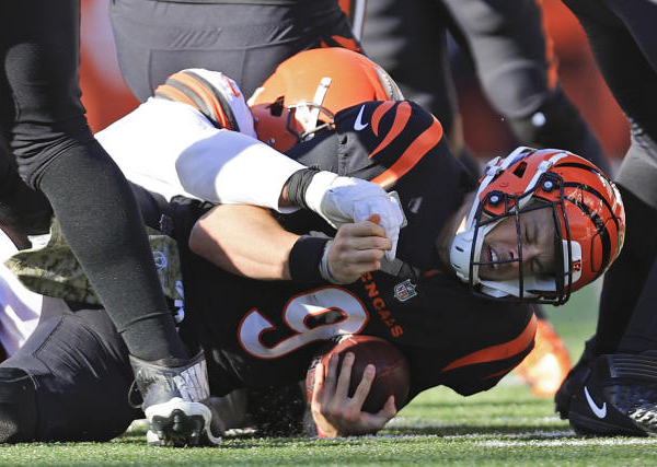 The mismatch between the Cincinnati Bengals and the Cleveland Browns